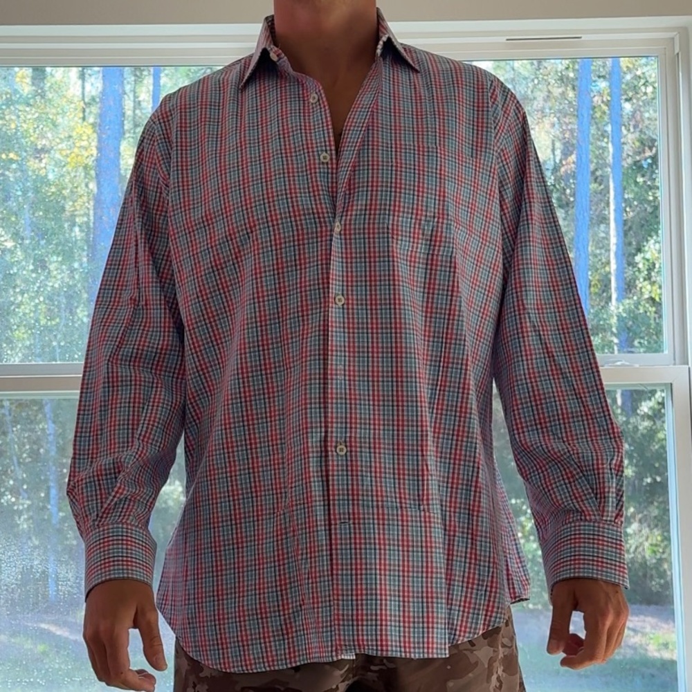 Peter Millar button up shirt